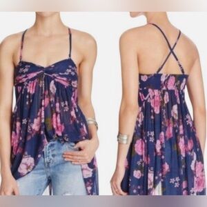 FREE PEOPLE | Tunic | MIRAGE | Convertible Top | Dress | Hi Lo | Smocked